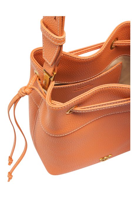 Small leather bucket bag with shoulder strap PINKO | bags | 104303 A29QA57Q
